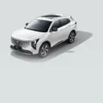 Vista dianteira em três quartos do CAOA Changan CS55 PHEV Flex