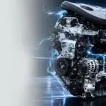 Conjunto propulsor — imagem técnica oficial do CAOA Changan CS55 PHEV Flex