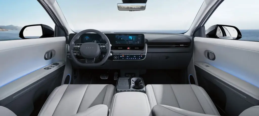 Painel e cabine do Hyundai IONIQ 5