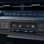 Comandos da climatização do Hyundai Kona Hybrid