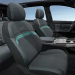 GAC Aion Y: interior e detalhes de acabamento (divulgação oficial)