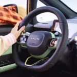 GAC Aion Y: interior e detalhes de acabamento (divulgação oficial)