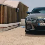 Vista frontal do BMW i4