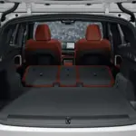 Porta-malas com bancos rebatidos do BMW iX1