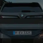 Lanternas traseiras do BMW iX5 e nova família X5