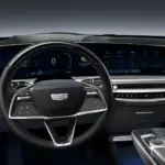 Painel e cabine do Cadillac LYRIQ