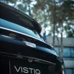 Grade e iluminação dianteira do Cadillac VISTIQ