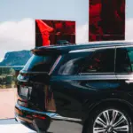Lateral traseira do Cadillac VISTIQ