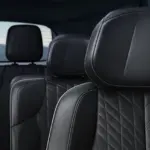 Bancos e acabamento interno do Cadillac VISTIQ