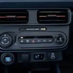 Comandos de climatização da Ford Maverick Hybrid
