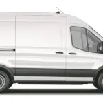 Ford E-Transit Furgão L2H2: ilustração oficial da carroceria