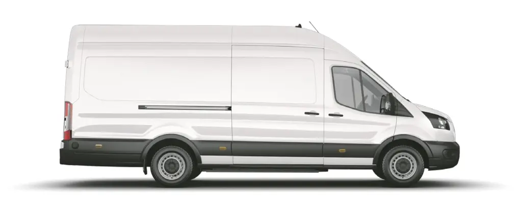 Ford E-Transit Furgão L3H3: ilustração oficial da carroceria