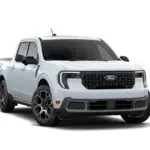 Ford Maverick Hybrid AWD na cor Branco Espacial
