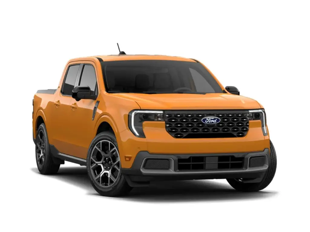 Ford Maverick Hybrid AWD na cor Laranja Arizona