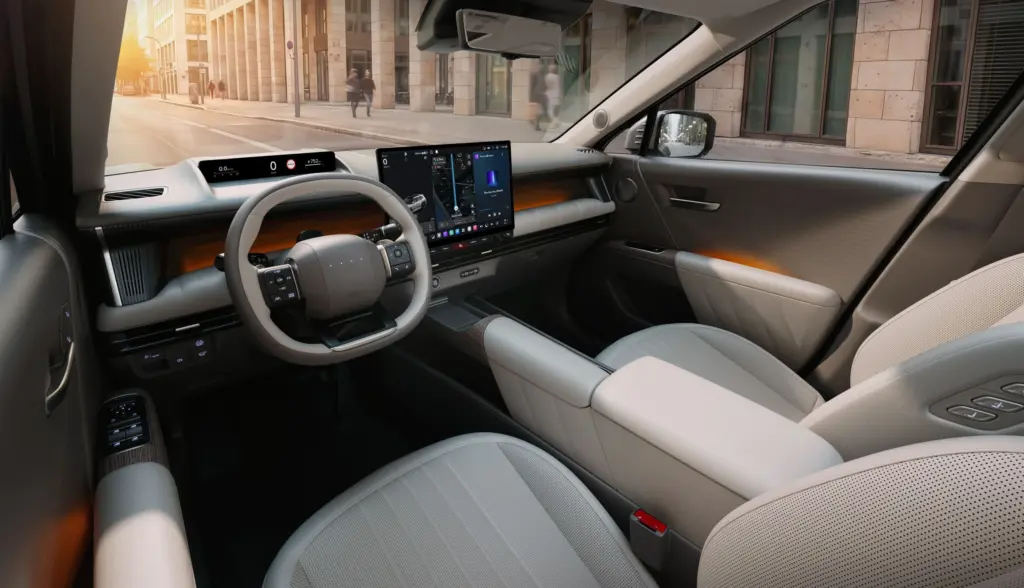 Hyundai Tucson 2027: Painel, volante e bancos dianteiros — modelo internacional