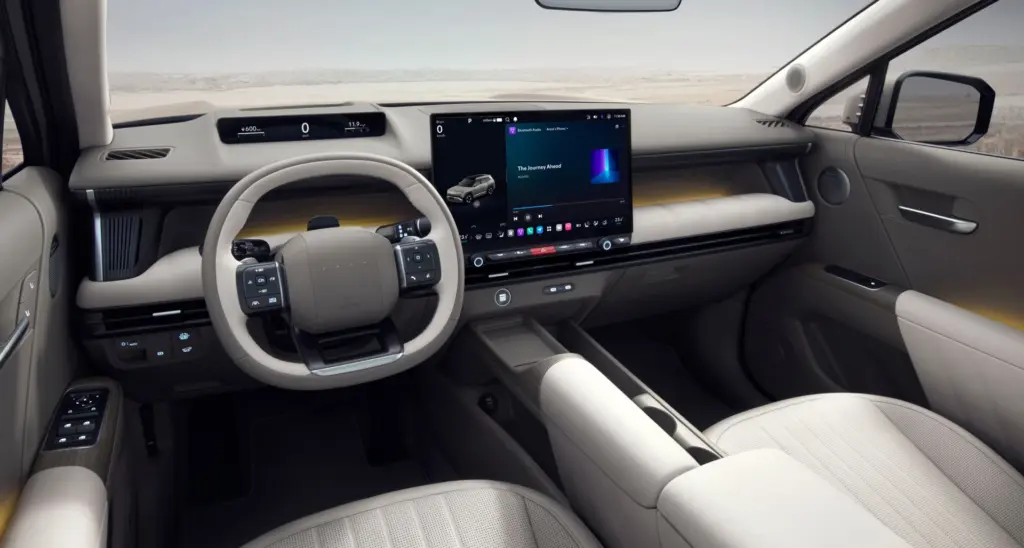 Hyundai Tucson 2027: Volante, painel e revestimentos da cabine — modelo internacional