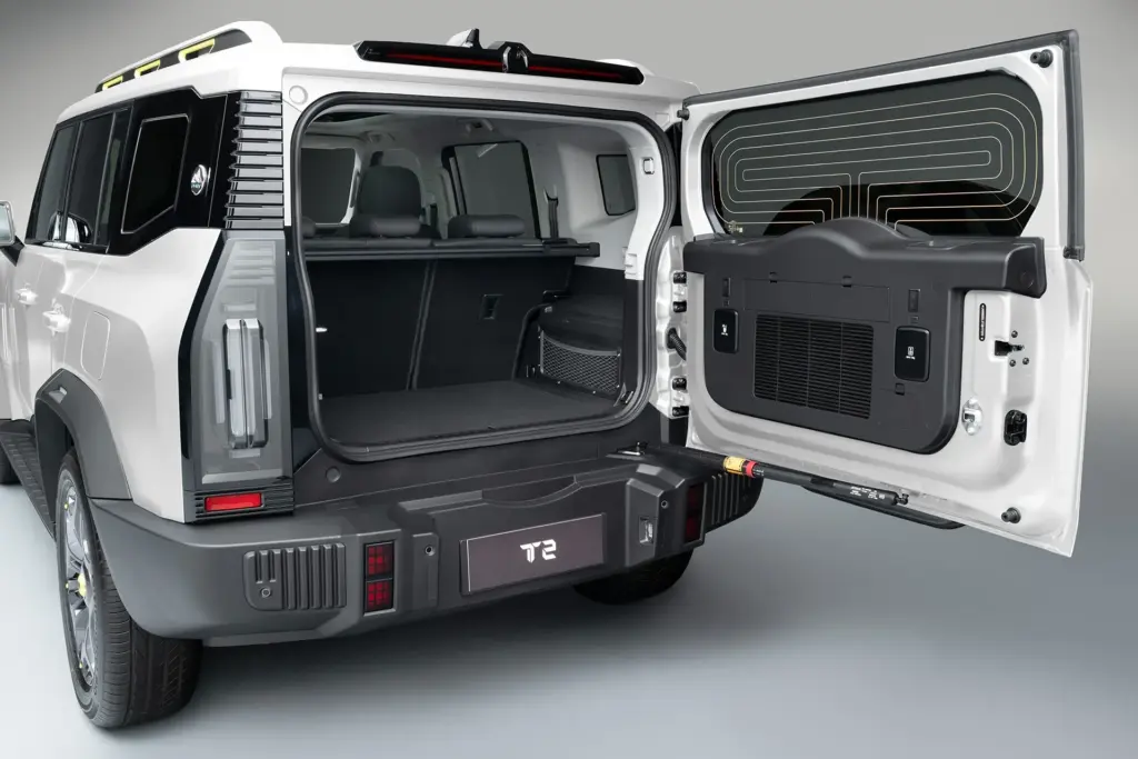 Jetour T2: vista externa