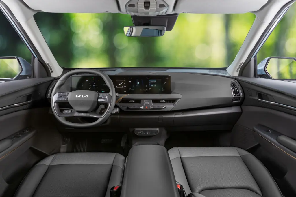 Painel e cabine do Kia EV5