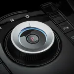 Seletor rotativo da família sx prestige do Kia Niro