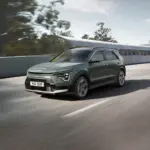Exterior em movimento do Kia Niro