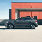 Perfil lateral do Kia Stonic
