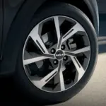 Roda de liga leve do Kia Stonic