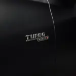 Emblema turbo electrified do Mercedes-AMG GLC 53 Coupé
