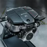 Motor de seis cilindros do Mercedes-AMG GLC 53 Coupé