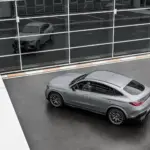 Vista superior do Mercedes-AMG GLC 63 S E Performance Coupé