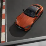 Vista superior do Mercedes-AMG GT 63 E Performance de duas portas