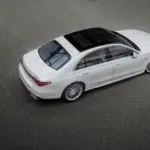 Vista superior do Mercedes-AMG S 63 E Performance