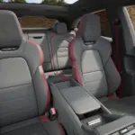 Bancos dianteiros da família Porsche Cayenne Coupé Electric