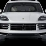 Vista frontal da família Porsche Cayenne E-Hybrid
