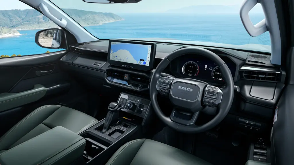 Interior Mineral da Hilux Z Adventure diesel japonesa