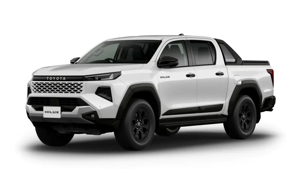 Hilux Z Adventure diesel: Platinum White Pearl Mica