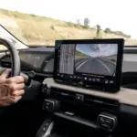 Painel e volante da família Toyota RAV4