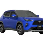 Vista exterior da família Toyota Yaris Cross