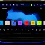 Volkswagen ID.4 Pro 2027 — Tela de iluminação ambiente
