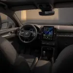 Painel e cabine do Volvo EC40