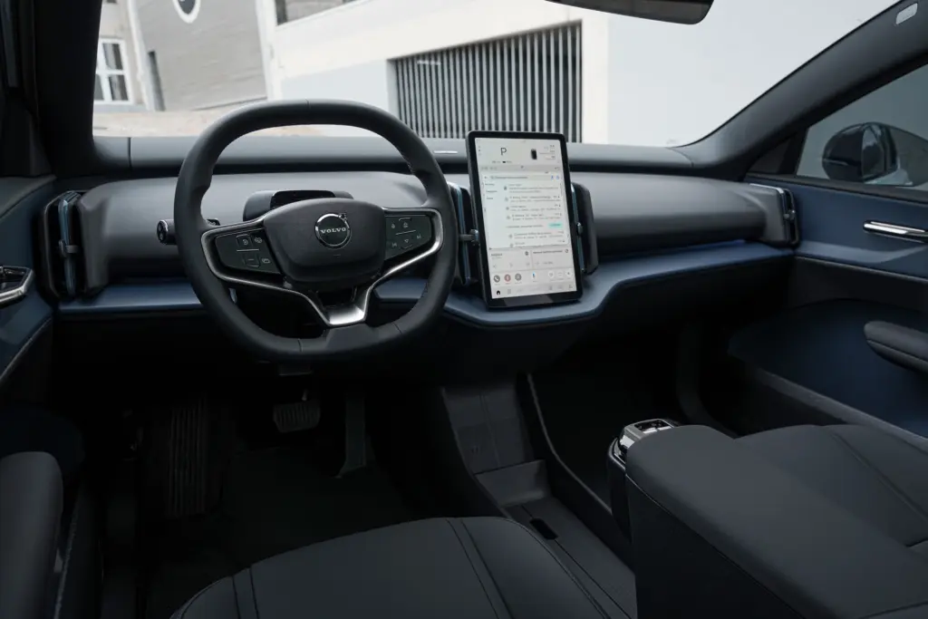 Painel e cabine do Volvo EX30