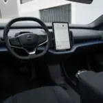 Painel e cabine do Volvo EX30