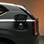 Conector de recarga do Volvo EX60