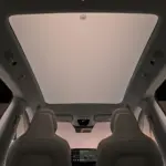 Teto panorâmico do Volvo EX60