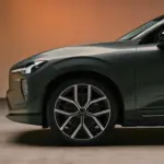 Roda dianteira do Volvo EX60