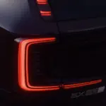 Lanterna traseira do Volvo EX90